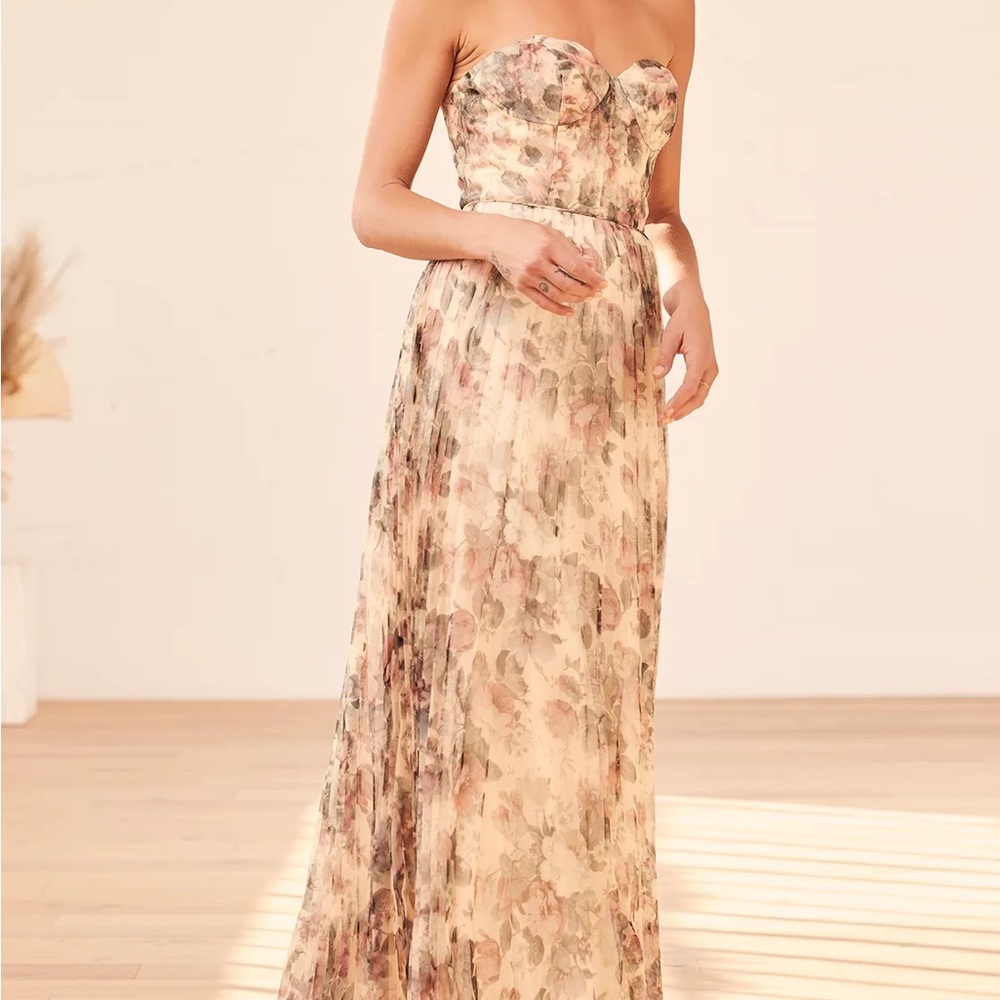 COPY - Lulus Dress Floral Formal